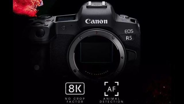 Canon представи фотоапарат с 8K RAW видео - Canon EOS R5 