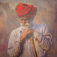 Old Rajasthani man