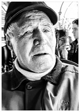 Old man in bus II.