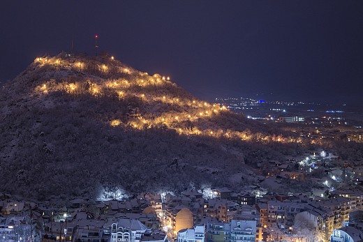 Snow in Plovdiv