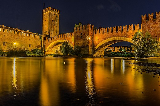 Една атмосфера запазена през вековете, Castelvecchio, Verona