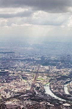Париж от високо