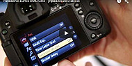 Panasonic Lumix DMC-GH3 - управление и меню - видео