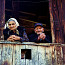 Баба Донка и дядо Танас последните коренни жители на село Лещен .