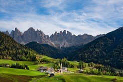 Santa Maddalena, Val di Funes, Dolomites, Italy