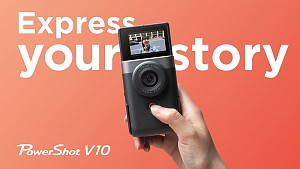 The new Canon PowerShot V10 camcorder - a compact and lightweight solution for vloggers