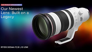 Canon enriches the EOS R system with the new Canon RF 100-300mm f/2.8 L IS USM lens