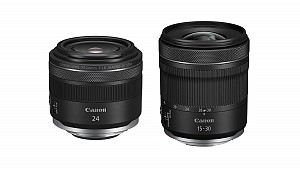 Компактно варио и широкоъгълен макро обектив за системата Canon EOS R - RF 15-30mm f/4.5-6.3 и RF 24mm f/1.8 Macro