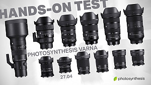 Hands-on тест на обективи Sigma / 27.04.2026 г. от 13:00 до 20:00 часа / ФотоСинтезис София Hands-on тест на обективи Sigma / 27.04.2026 г. от 13:00 до 20:00 часа / ФотоСинтезис София