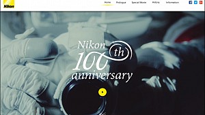 Nikon представя юбилейно лого и уебсайт по случай стогодишнината от създаването си