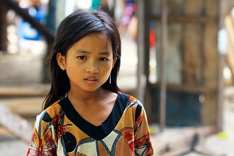 Girl from Borneo, Malaysia