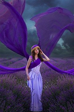 Lavender girl
