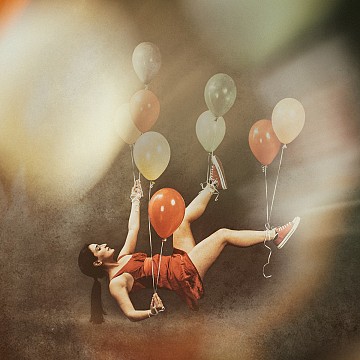 Анна-Валерия с балони