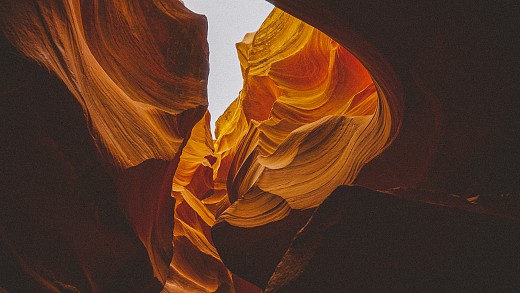 The incredible Antelope Canyon