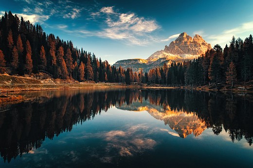 Lago Antorno, Dolomites