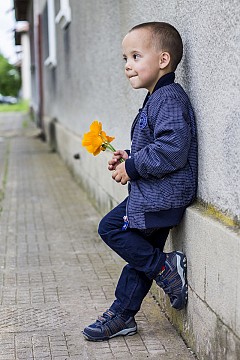 В оч
