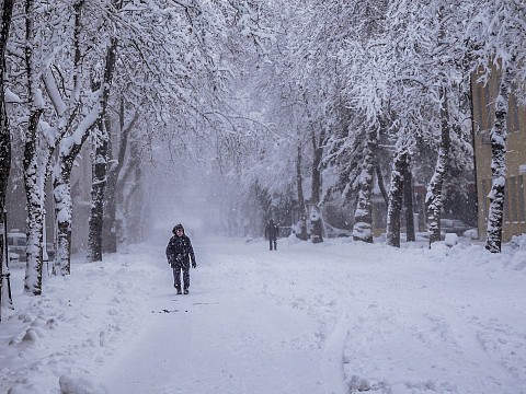 Зимата в Силистренския край