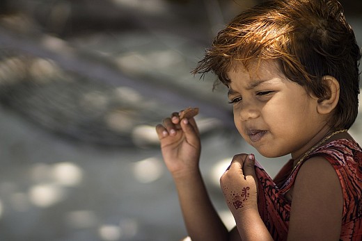 Little girl from Maldives