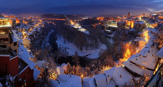 Зимна вечер в Търново 