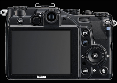 цифров фотоапарат nikon coolpix p7000 ревю, тест, примерни снимки, гръб