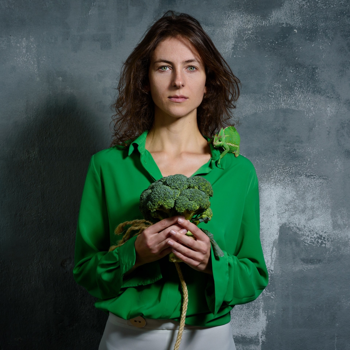 Portrait in Green 
